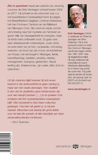 Zen is opendoen - achterzijde