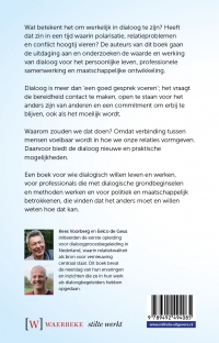 In dialoog - achterzijde