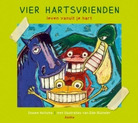 Vier hartsvrienden - voorzijde